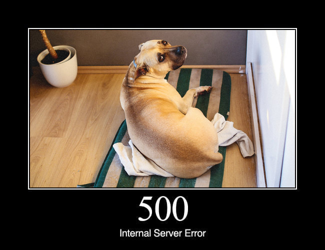 500 Internal Server Error