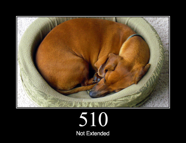 510 Not Extended